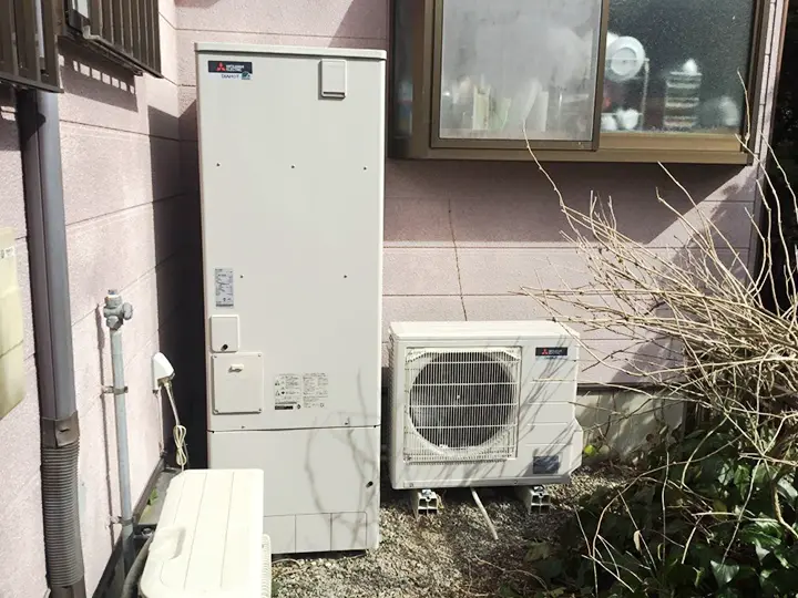 神戸のエコキュート交換・工事完了